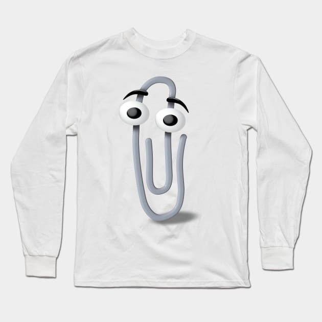 Clippy Long Sleeve T-Shirt by TSP & OE Podcasts